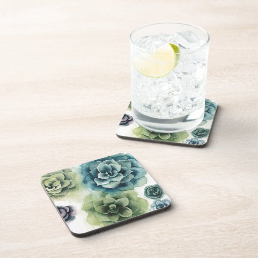 Cluster Succulenten Onderzetter (Rechterzijde)