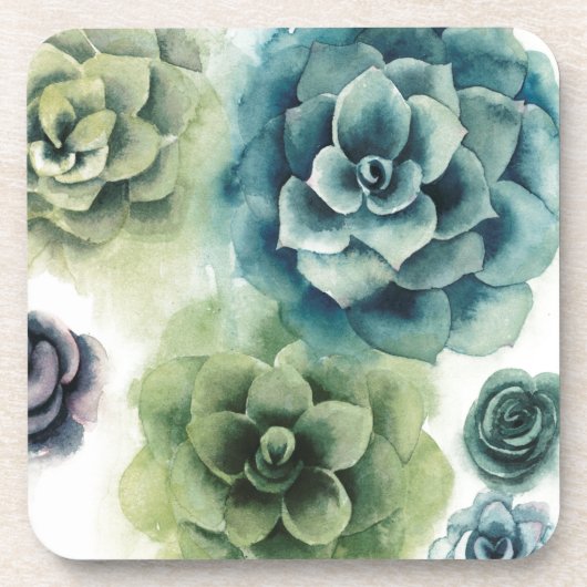 Cluster Succulenten Onderzetter (Voorkant)