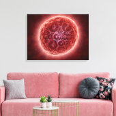 Cluster van Blastomeres die een Morula vormt Canvas Afdruk (Insitu (Woonkamer))