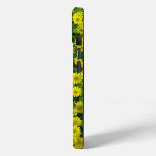 cluster van kleine gele wilde bloemen Case-Mate iPhone case (Achterkant / Links)