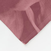 Cluster van Light Mauve Dahlia Flowers Fleece Deken (Hoek)