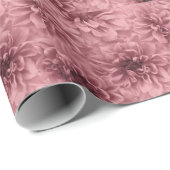 Cluster van Light Mauve Dahlias Floral Cadeaupapier (Rol Hoek)