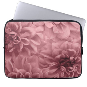 Cluster van Light Mauve Dahlias Floral Laptop Sleeve