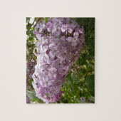 Cluster van Lila bloesems-lentekort Legpuzzel (Verticaal)