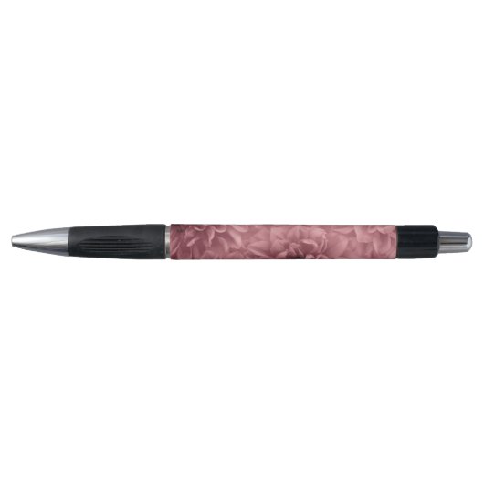Cluster van Peach Dahlias Floral Pen (Voorkant)