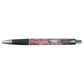Cluster van Peach Dahlias Floral Pen (Achterkant)