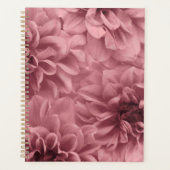 Cluster van Peach Dahlias Floral Planner (Voorkant)