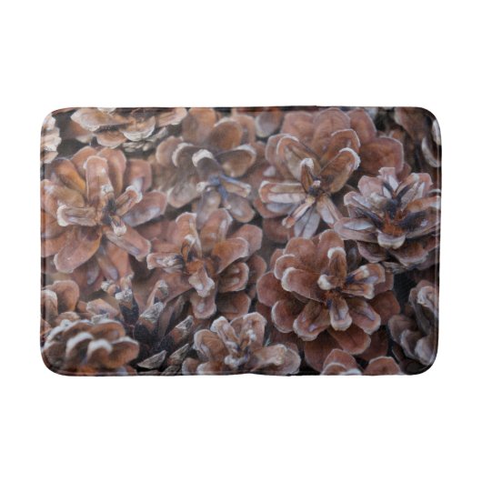 Cluster van pijnbomen badmat (Voorkant)