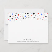 Cluster van sterren | 10e van het Briefpapier Kaart (Voorkant)