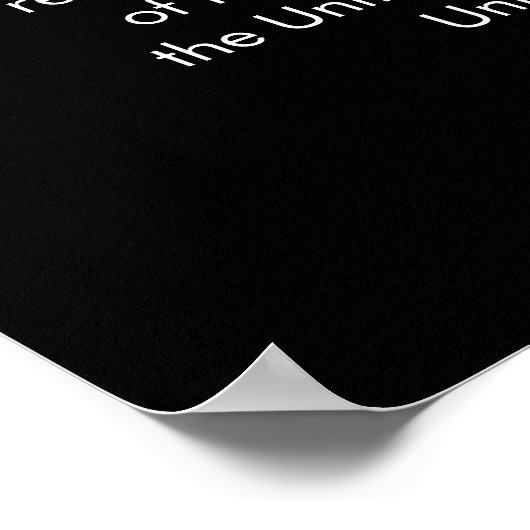 Cluster van sterren | 110e Informatie B/W Pos Poster (Hoek)