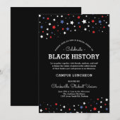 Cluster van sterren | Black History Event RWBB Kaart (Voorkant / Achterkant)