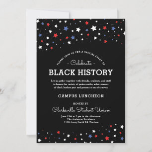 Cluster van sterren   Black History Event RWBB Kaart