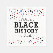 Cluster van sterren | Celebrate Black History RWBB Servet (Voorkant)