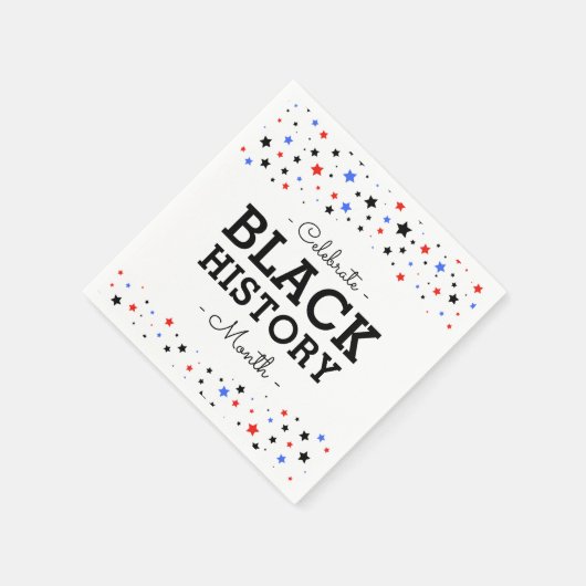 Cluster van sterren | Celebrate Black History RWBB Servet (Hoek)