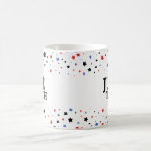 Cluster van sterren | Dag van de 10e Vrijheid Koffiemok (Center)