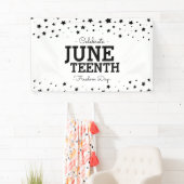 Cluster van sterren | Dag van de 10e Vrijheid Spandoek (Insitu)