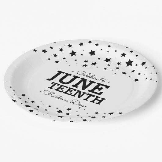 Cluster van sterren | Echttiende verjaardag Papieren Bordje (Gekanteld)