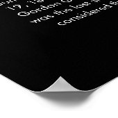 Cluster van sterren | Juneteth Information Black Poster (Hoek)