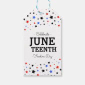 Cluster van sterren | Junittiende informatie Cadeaulabel (Voorkant)