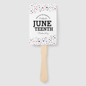 Cluster van sterren | Junittiende informatie Handwaaier (Voorkant)