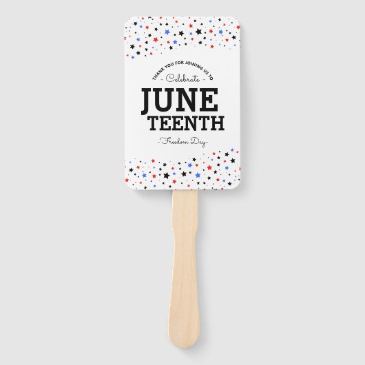 Cluster van sterren | Junittiende informatie Handwaaier (Voorkant)