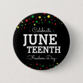 Cluster van sterren | RYGB, gevierd, 11 juni Ronde Button 5,7 Cm (Voorkant)