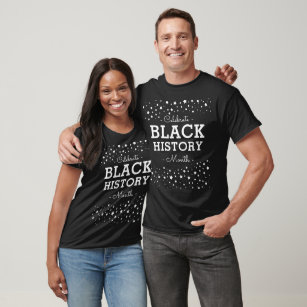 Cluster van sterren   Zwarte geschiedenis vieren T-shirt