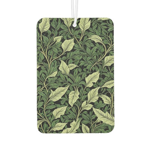 Cluster van wijnstokken in tinten groen luchtverfrisser (Achterkant)