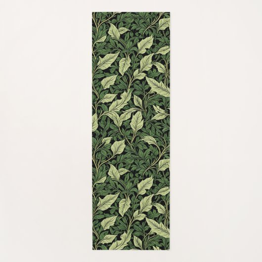 Cluster van wijnstokken in tinten groen yogamat (Voorkant)