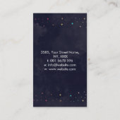 Cluster voor kleurrijke stralingsbescherming visitekaartje (Achterkant)