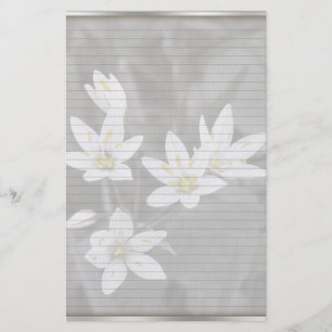 Clusterbanketbakken voor wilde bloemen, met facult briefpapier