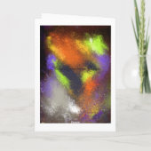 Clusters Oranje Wenskaart Kaart (Achterkant)