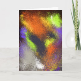 Clusters Oranje Wenskaart Kaart