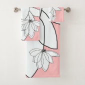 Clusters Perzik Cadeau     Bad Handdoek (Insitu)