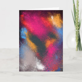 Clusters rood Wenskaart Kaart