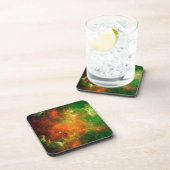 Clusters van sterren in de Noord-Amerikaanse nevel Bier Onderzetter (Rechterzijde)