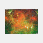 Clusters van sterren in de Noord-Amerikaanse nevel Fleece Deken (Voorkant (Horizontaal))