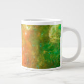 Clusters van sterren in de Noord-Amerikaanse nevel Grote Koffiekop (Rechts)