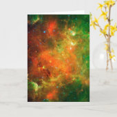 Clusters van sterren in de Noord-Amerikaanse nevel Kaart (Gele Bloem)