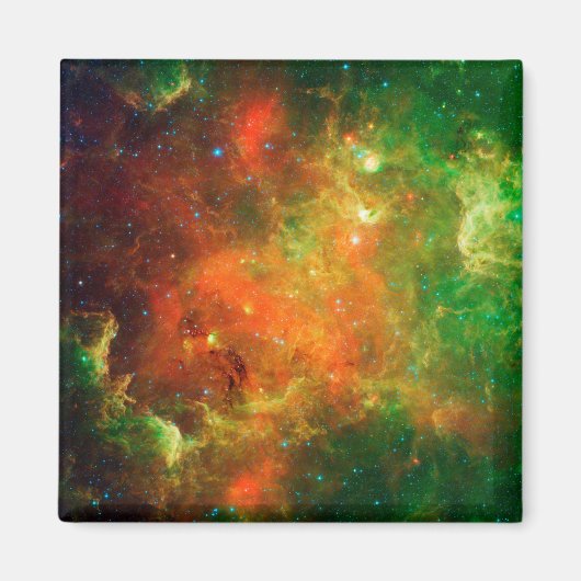 Clusters van sterren in de Noord-Amerikaanse nevel Magneet (Voorkant)