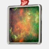 Clusters van sterren in de Noord-Amerikaanse nevel Metalen Ornament (Links)