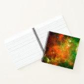 Clusters van sterren in de Noord-Amerikaanse nevel Notitieboek (Binnen)