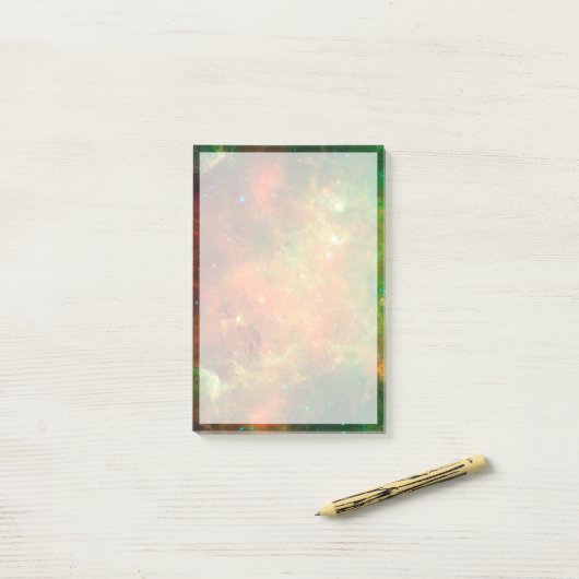 Clusters van sterren in de Noord-Amerikaanse nevel Post-it® Notes (Op bureau)