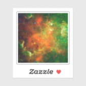 Clusters van sterren in de Noord-Amerikaanse nevel Sticker (Vel)