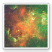 Clusters van sterren in de Noord-Amerikaanse nevel Sticker (Voorkant)