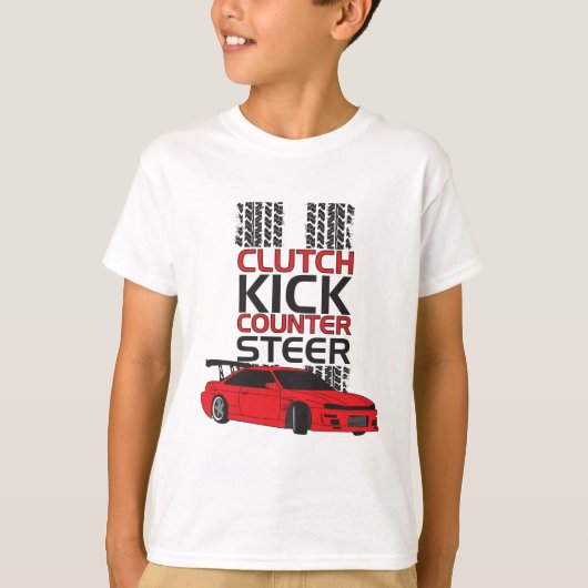 Clutch Kick Drift T-shirt (Voorkant)
