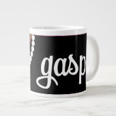 Clutch Pearls en Gasp Jumbo-Mok Grote Koffiekop (Voorkant rechts)