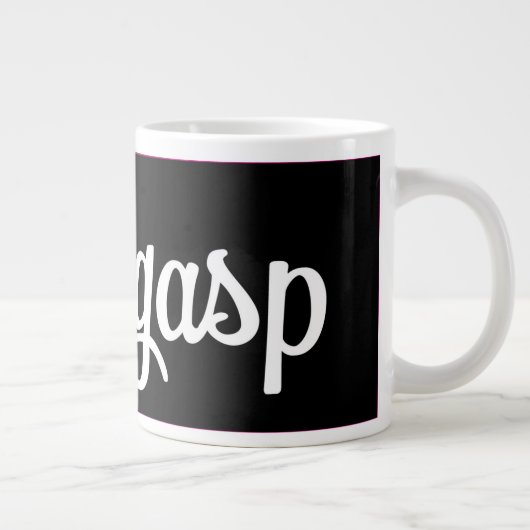 Clutch Pearls en Gasp Jumbo-Mok Grote Koffiekop (Rechts)