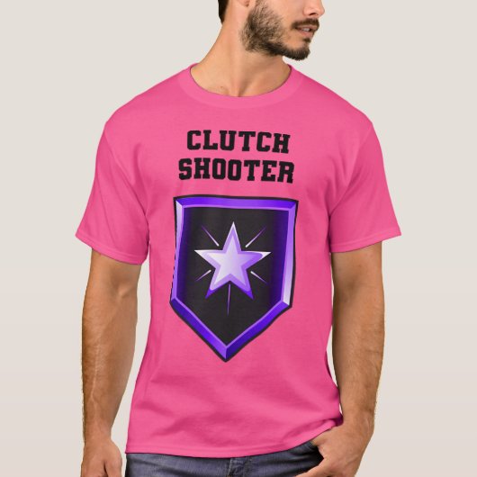 Clutch Shooter - NBA2K Attribuut - Basketbal T-shirt (Voorkant)