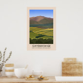 Clwydian Range AONB Travel Poster (Keuken)